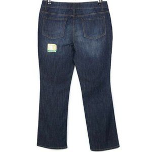 Faded Glory Bootcut Jeans‎ Dark Stretch 16 x 32